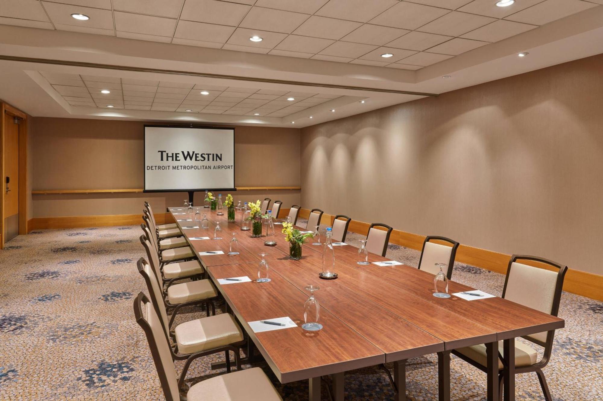 The Westin Detroit Metropolitan Airport Hotel Romulus Exterior foto